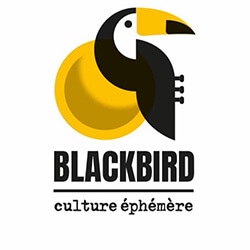 logo black bird