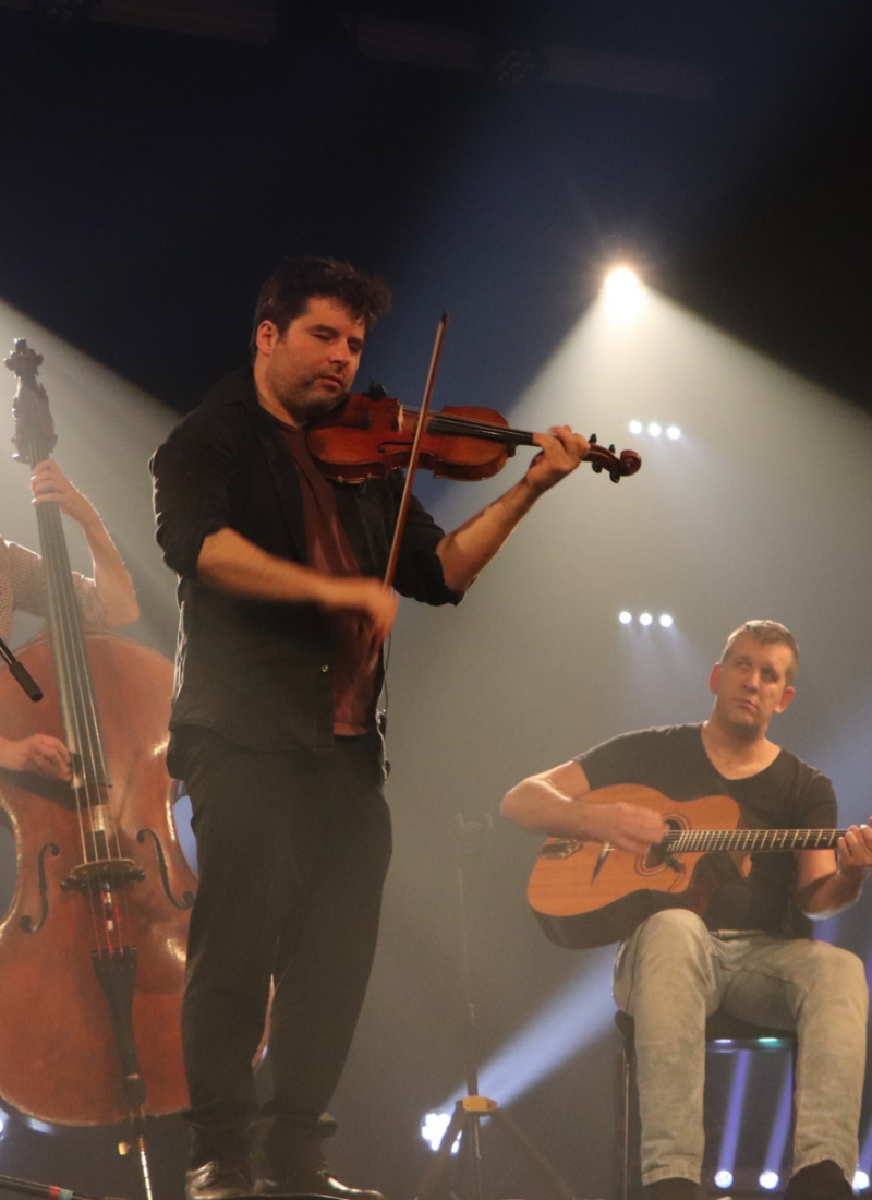 Mathias Lévy trio + Hans Evans trio
